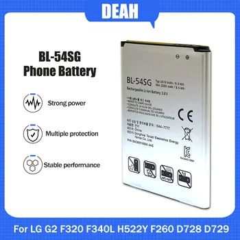 BL-54SG BL 54SG BL54SG 3,8 В 2610 мАч Литий-Ионный Аккумулятор для LG G2 F320 F340L H522Y F260 D728 D729 H778 H779 D722