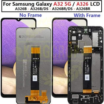 Для Samsung A32 5G A326 SM-A326B Дисплей ЖК-дисплей для Samsung A32 5G A326B ЖК-дисплей Сенсорный экран для Samsung Galaxy A32 5G LCD
