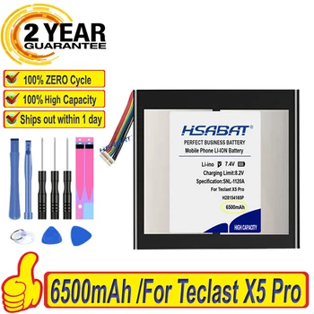 Лучший бренд 100% Новый 6500m QT31150165P H28154165P 9-линейный Аккумулятор для Teclast X5pro X5 pro Tablet PC Batteries