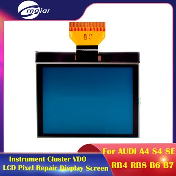 экран дисплея Комбинации приборов VDO Для AUDI A4 S4 8E RB4 RB8 B6 B7 S4 MFA FIS Тахометрический Дисплей приборной панели MFA Ремонт Пикселей ЖК-дисплея