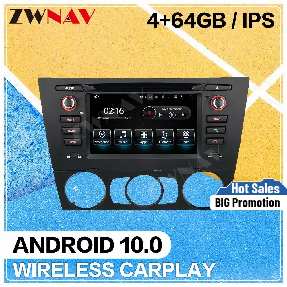 Автомобильный Мультимедийный Плеер Android 10,0 экран для BMW E90 E9 3 серии 2005 2006-2019 gps navi dvd аудио радио авто стерео головное устройство . ' - ' . 0
